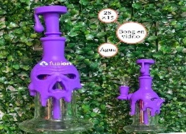 BONG SILICONA CALAVERA