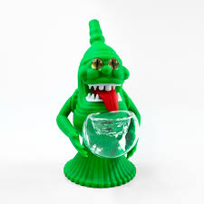 BONG SILICONA FANTASMACOLOR VERDE